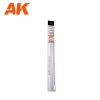 AK Interactive AK6556 U CHANNEL 4.0 WIDTH X 350MM – STYRENE U CHANNEL – (3 UNITS)
